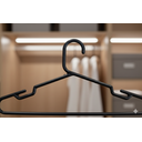 Ver imagem 2 de 100 Cabide de Roupa Slim Premium Adulto Preto