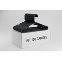 Ver imagem 1 de 100 Cabide de Roupa Slim Premium Adulto Preto