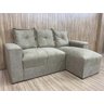 Sofá de 3 Lugares Bege 607 Chaise Ane - 1