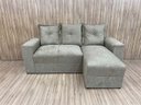 Ver imagem 2 de Sofá de 3 Lugares Bege 607 Chaise Ane