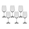 Jogo com 6 Taças De Cristal Para Vinho Tinto 350 ml Roberta Bohemia - 1