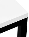 Ver imagem 5 de Mesa Escrivaninha Apoio Multiuso Industrial Compacta 900 mm Cor:Preto/Branco
