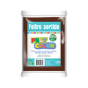 Ver imagem 1 de Feltro Feltcolor Liso Terracota - 70cm X 50cm