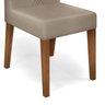 Conjunto de Sala de Jantar 4 Cadeiras Tampo sem Vidro 170x90 Cm Dj Móveis Kiara Freijó Yasmin Kraft - 6