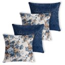 Ver imagem 1 de Kit 4 capas de Almofada Jacquard Manchester - 3103