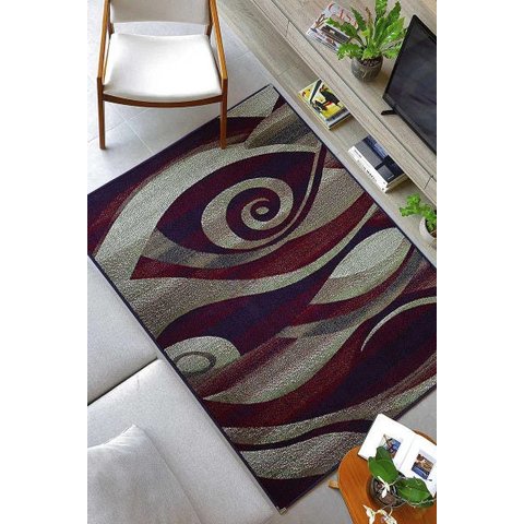 Tapete Sala Escrit. 1,50 x 2,00 Antiderrapante Marinho A-107