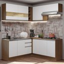 Ver imagem 1 de Cozinha Completa 349001 Com Armário E Balcão Rustic/Branco