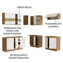 Ver mais imagens de Cozinha Completa 349001 Com Armário E Balcão Rustic/Branco