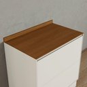Ver imagem 1 de Tampo para Balcão de Cozinha Fineze MDF 80cm Marrom Cinamomo Móveis Henn