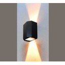 Ver imagem 1 de Arandela Externa Facho Duplo Multi Foco Preta Ac884