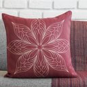 Ver imagem 6 de Kit com 4 Capas para Almofadas Decorativas Terracota Flores Capa de Almofada