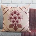 Ver imagem 3 de Kit com 4 Capas para Almofadas Decorativas Terracota Flores Capa de Almofada