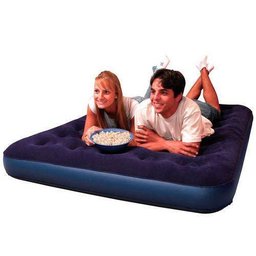 COLCHÃO INFLÁVEL MOR CASAL COM BOMBA ELÉTRICA 110V - 1