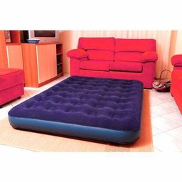 COLCHÃO INFLÁVEL MOR CASAL COM BOMBA ELÉTRICA 110V - 4