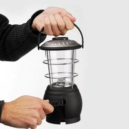 Lampião Elétrico LED Recarregável À Manivela - Explorer Night Light - 1