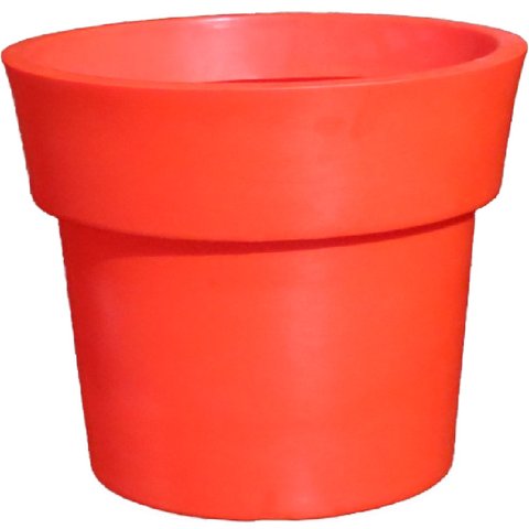 Vaso Planta Extra Grande 100x110 Ibiza Polietileno - LARANJA SUNSET 010