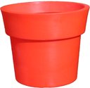 Ver imagem 1 de Vaso Planta Extra Grande 100x110 Ibiza Polietileno - LARANJA SUNSET 010