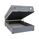 Ver imagem 1 de Colchão Mega Sono Superlastic Eurotop + Cama Box Baú Branco - 138x188 - Casal