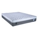 Ver imagem 1 de Colchão Mega Sono Superlastic Eurotop + Cama Box Baú Branco - com Box Baú | 193x203 - King
