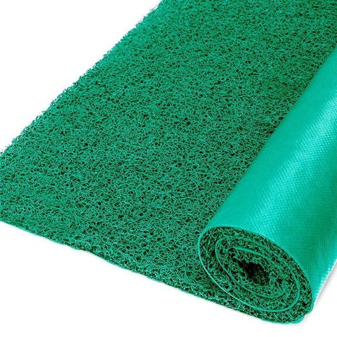 Rolo Capacho Vinil 12mm Verde Bandeira Rm Decor 11,00 X 1,2m (13,2m²)