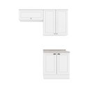 Ver imagem 2 de Lavanderia Modulada 3 Peças com Tampo Americana Henn