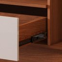 Ver imagem 5 de Estante Home para Tv até 75 Polegadas Noble 225cm com Torre Nicho Led Jequitiba/off White
