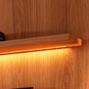 Ver imagem 7 de Estante Home para Tv até 75 Polegadas Noble 225cm com Torre Nicho Led Jequitiba/off White