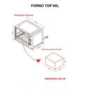 Ver imagem 3 de Forno Terim Elétrico Bancada Top 60 Black