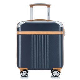 Mala de Bordo Athena com Rodas 360º - Santino - Abgv182P02 - Azul - 2