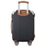 Mala De Viagem Pequena 8 Rodas 360º Santino Athena Preta - 3