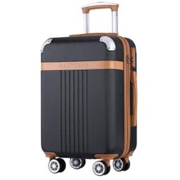 Mala De Viagem Pequena 8 Rodas 360º Santino Athena Preta - 2