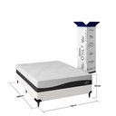 Ver mais imagens de Cama Box com Colchão Casal Only Conjunto Espuma Branco Ortobom