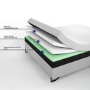Ver imagem 5 de Cama Box com Colchão Casal Only Conjunto Espuma Branco Ortobom