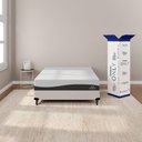 Ver imagem 2 de Cama Box com Colchão Casal Only Conjunto Espuma Branco Ortobom
