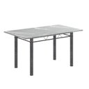 Ver imagem 4 de Conjunto Sala de Jantar com 6 Cadeiras Lara Prata/Bege