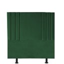 Ver imagem 2 de Cabeceira Estofada Grécia 90CM Solteiro Suede Verde - D A DECOR