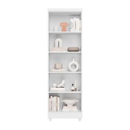Armário Multiuso 2 Portas 188x50 Sapateira Branco Repleta - 4