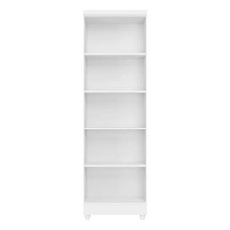 Armário Multiuso 2 Portas 188x50 Sapateira Branco Repleta - 5