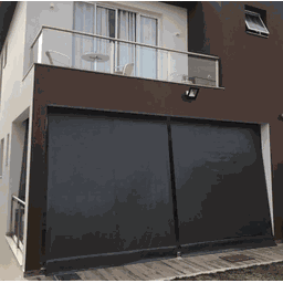 Toldo Cortina Preto - 3,50m x 2,00m - kit completo - 1