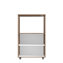 Ver imagem 3 de Amário Multiuso Tais 60cm 2 Portas 1 Nicho para Microondas - Savana/off White Móblis