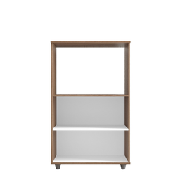 Amário Multiuso Tais 60cm 2 Portas 1 Nicho para Microondas - Savana/off White Móblis - 3