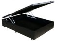 Ver imagem 1 de Base Box Baú Casal Corino Preto 138x188