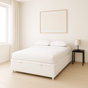 Ver imagem 4 de Cama Box Baú Casal Corino Branca