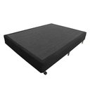 Ver imagem 1 de Base de Cama Box Casal 138x188 Preto Suede