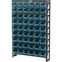 Ver imagem 3 de Estante Gaveteiro Metálica 150x99x20cm 54 Pçs Gavetas Vonder