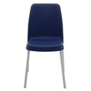 Ver imagem 4 de Kit 4 Cadeiras Tramontina Vanda com Pernas de Alumínio em Polipropileno Azul Yale 92053170
