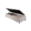 Ver imagem 1 de Cama Box Baú Universal Solteiro Tecido White (79x198x36) - Paropas