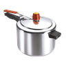 Panela de Pressao Polida 4,5 Lts Eirilar - 4