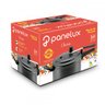 Panela de Pressão Preta 3 Litros Antiaderente Panelux - 2