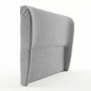Ver imagem 1 de Cabeceira para Cama Box Queen Size Liah 160cm Linho Cinza - Abmaza